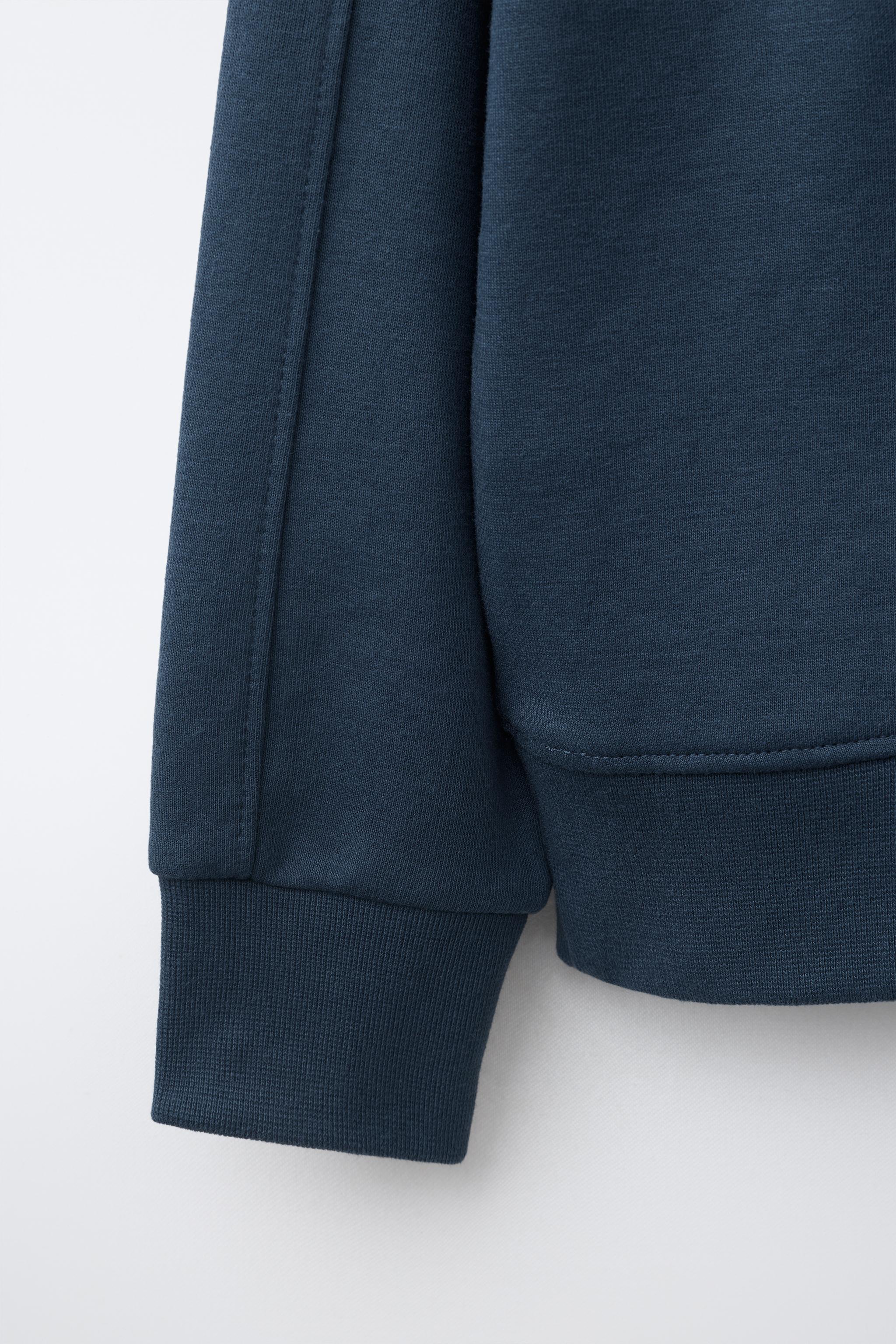 TEXT PRINT INTERLOCK HOODIE AND JOGGER SET